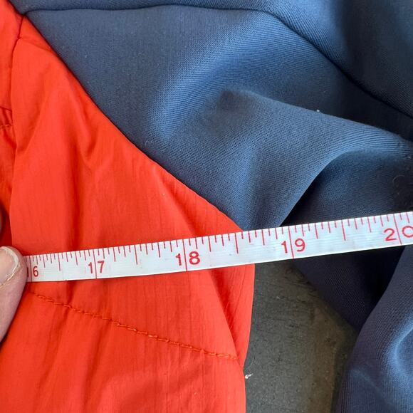 Vintage Y2K The North Face Steep Series Pemby Orange/Gray Hybrid Jacket Womens L - Picture 4 of 5